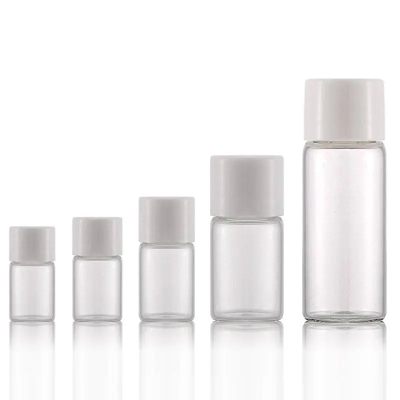 1ml 2ml 3ml 5ml 10ml Clear Screw Neck Glass Vials