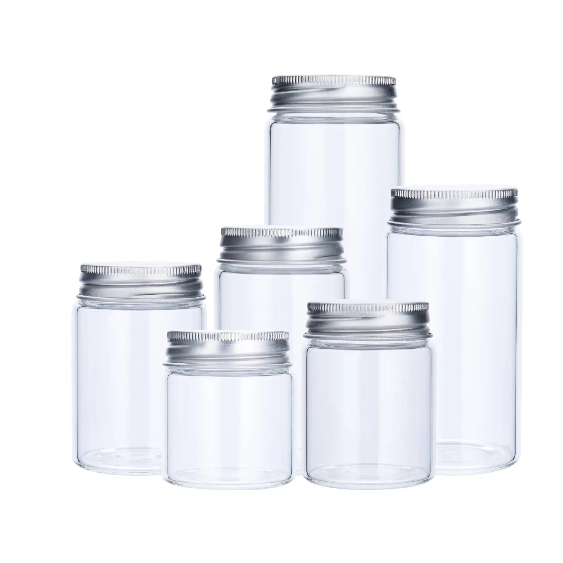 High Transparent Wide Mouth High Borosilicate Glas