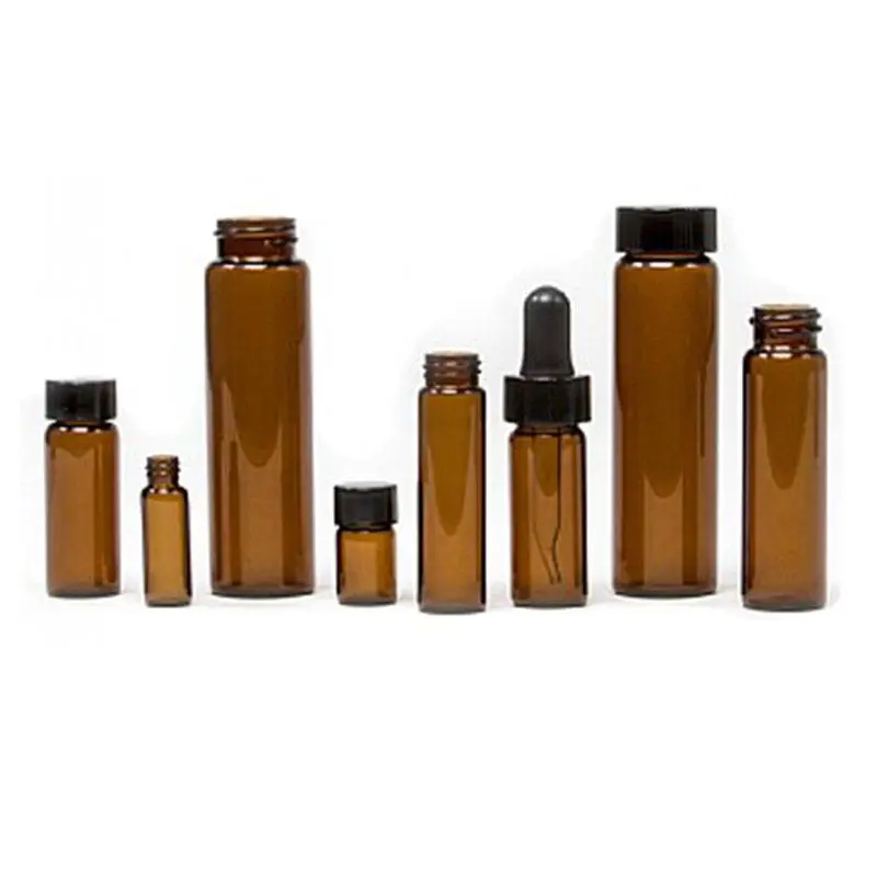 Screw Thread Glass Vials With Cap