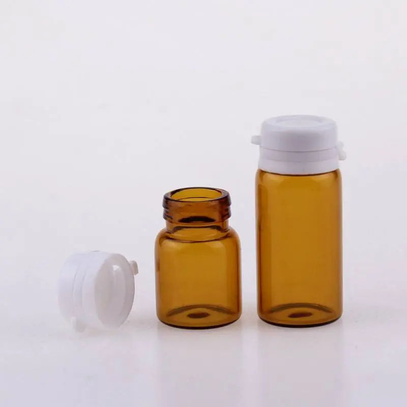 2ml 3ml 5ml 10ml 15ml Crimp Neck Amber Glass Vials